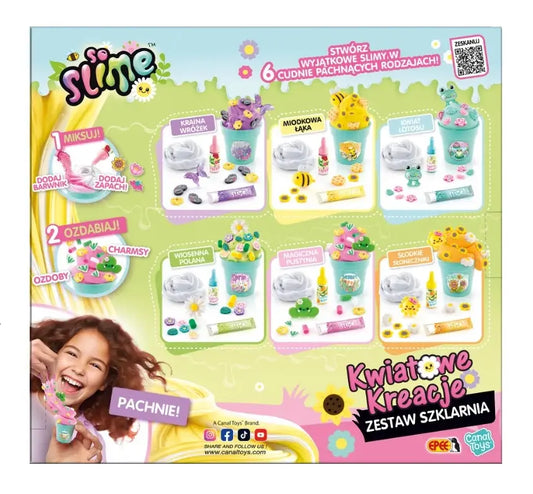 So Slime, Kwiatowe kreacje - zestaw szklarnia