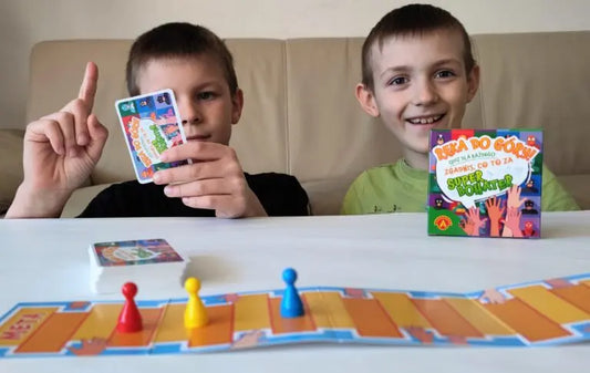 Gra planszowa Quiz Ręka do góry Superbohater 27495