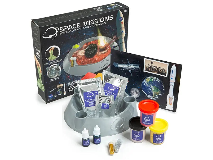 Nasa kosmiczny kamień i piasek