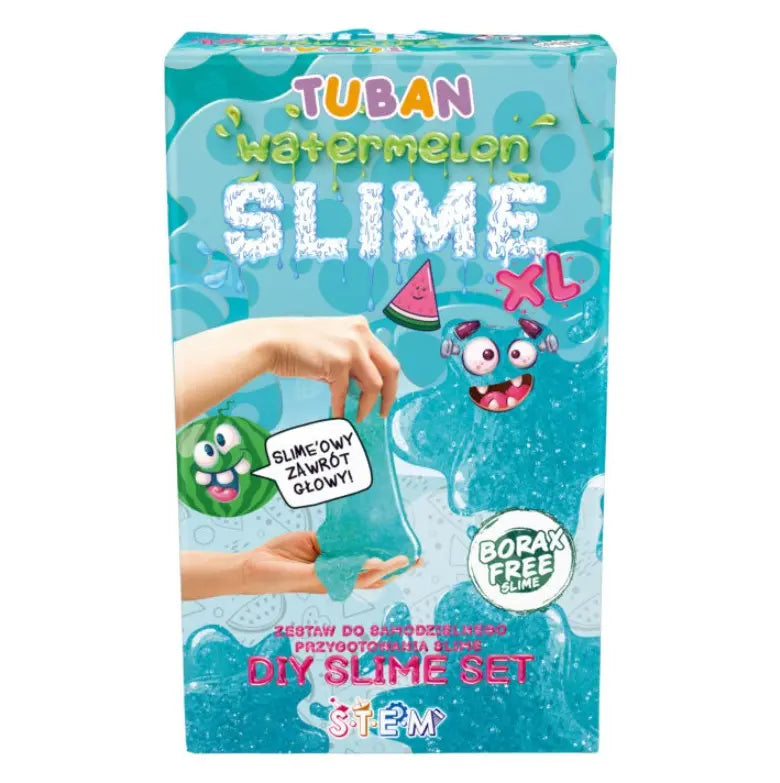 Zestaw slime diy xl arbuz