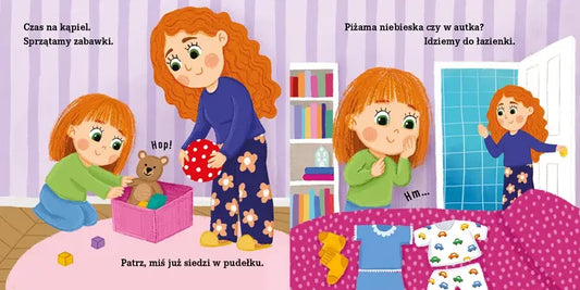 Książeczka Pierwsze zdania: W kąpieli
