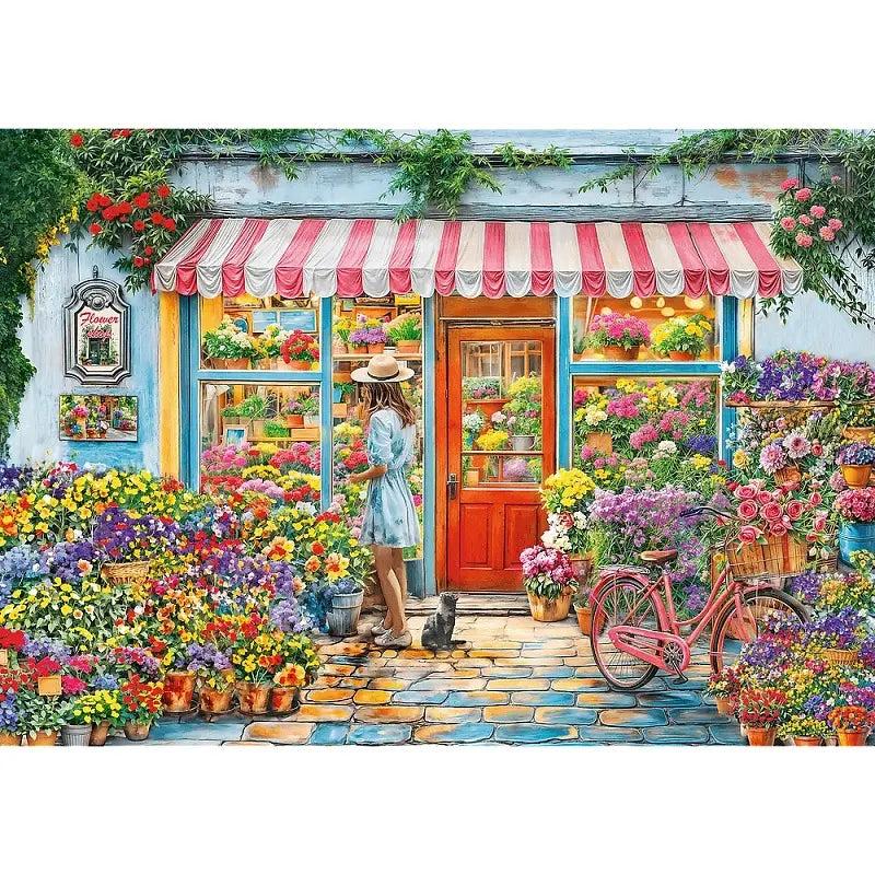 PUZZLE 1000 Kwiaciarnia 10981