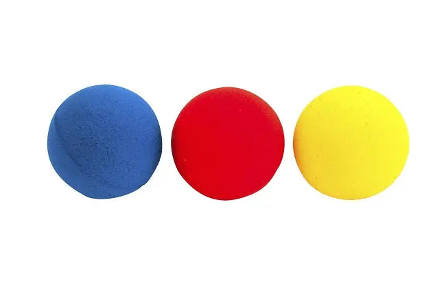 Tupiko piłki z gąbki 70mm- 3szt