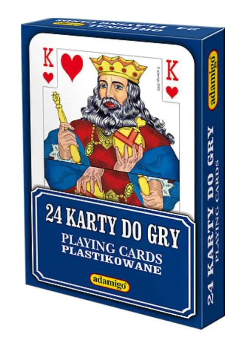 Karty do gry 24 listkowe