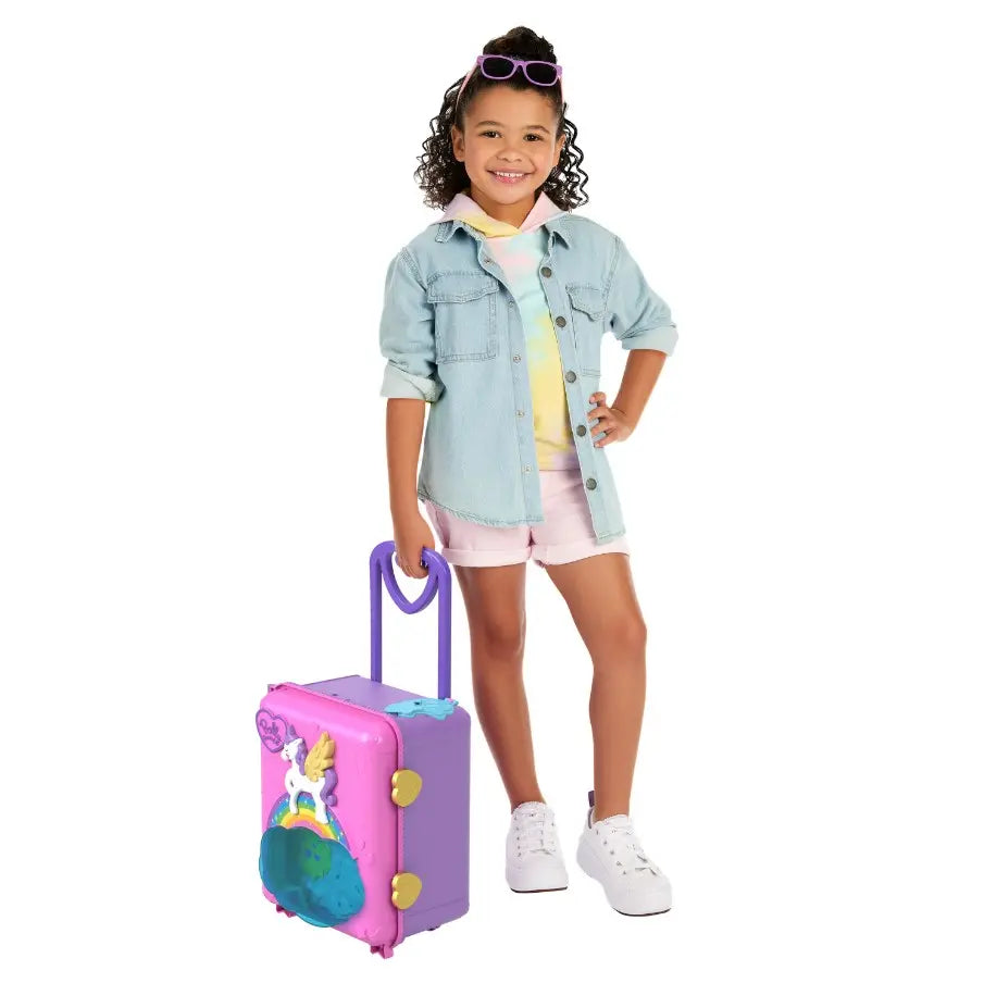 Polly pocket wakacyjny kurort walizka