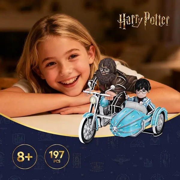 Cubic Fun 3D Harry Potter Motocykl Hagrida 03137