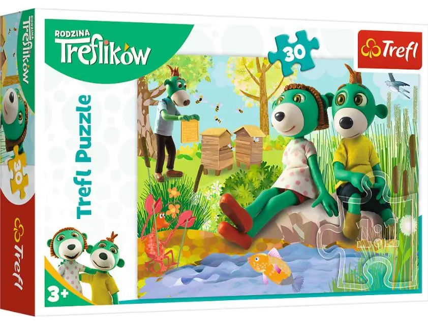 PUZZLE 30 Trefliki nad stawem 18265