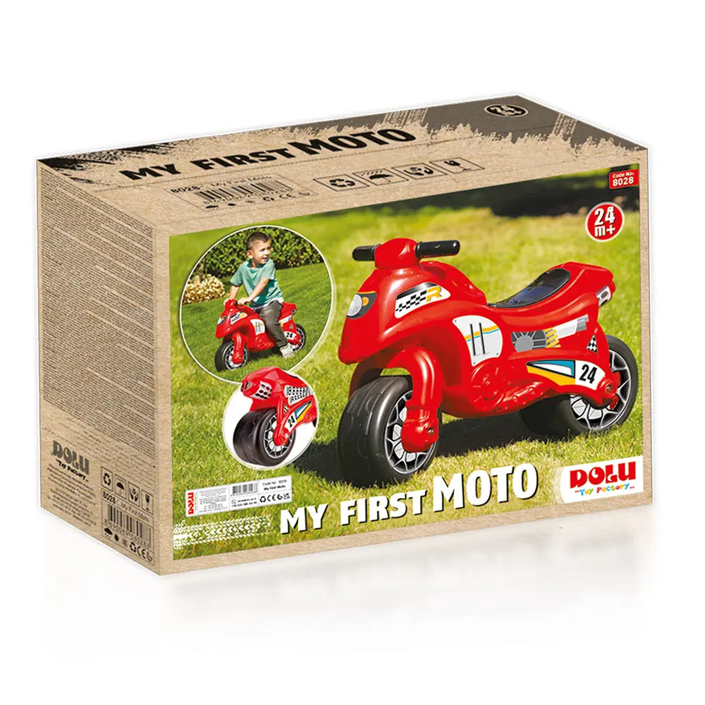 DOLU mój pierwszy motor czerwony 8028 80288