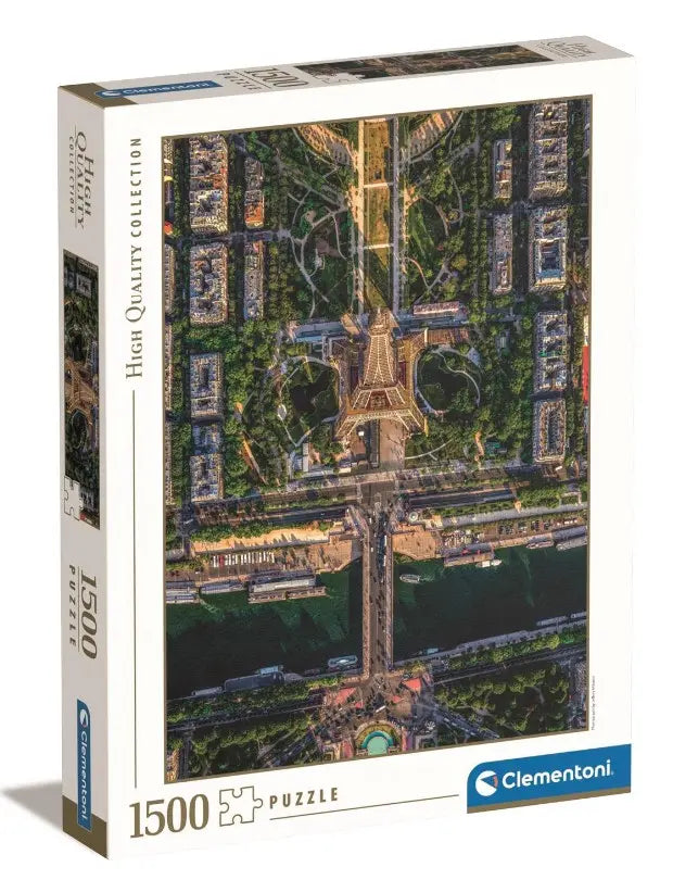 Puzzle 1500 HQ Flying over Paris