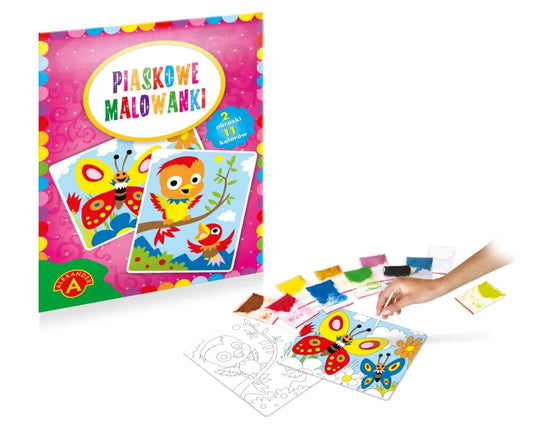 Piaskowe malowanki - Ptaszki,Motyle 20960