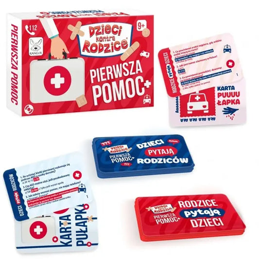 Gra - Dzieci kontra rodzice. Pierwsza pomoc