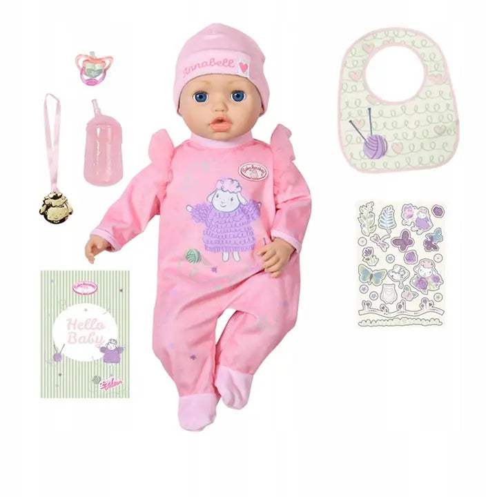 Baby Annabell lalka interaktywna 43cm