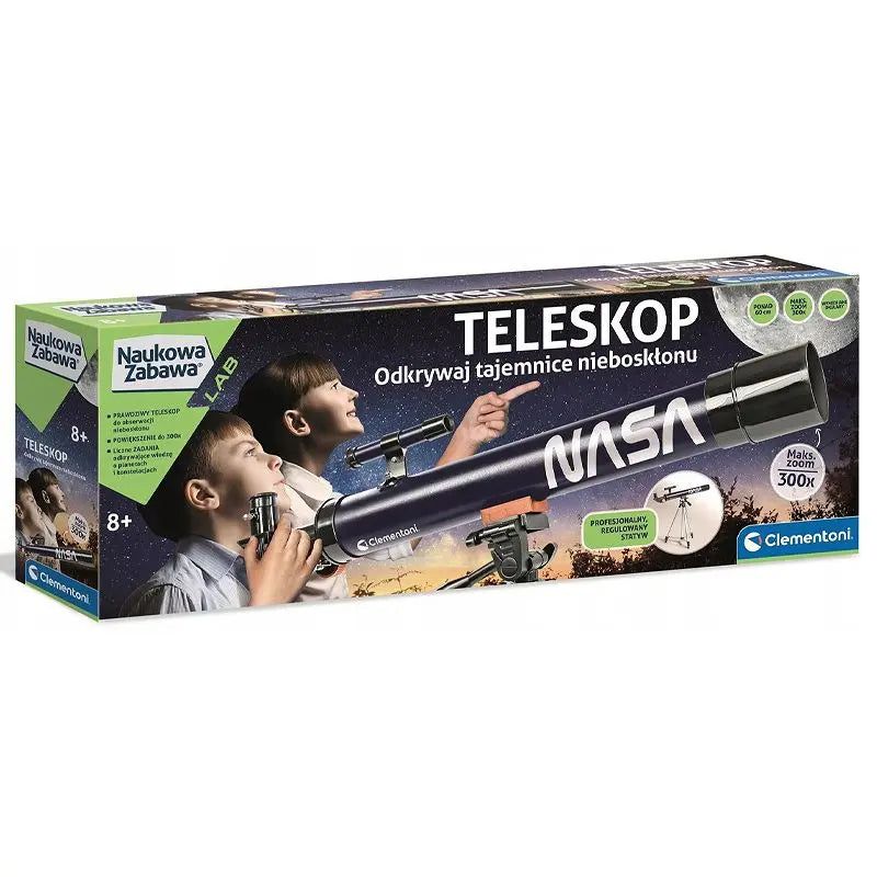 Naukowa zabawa teleskop nasa