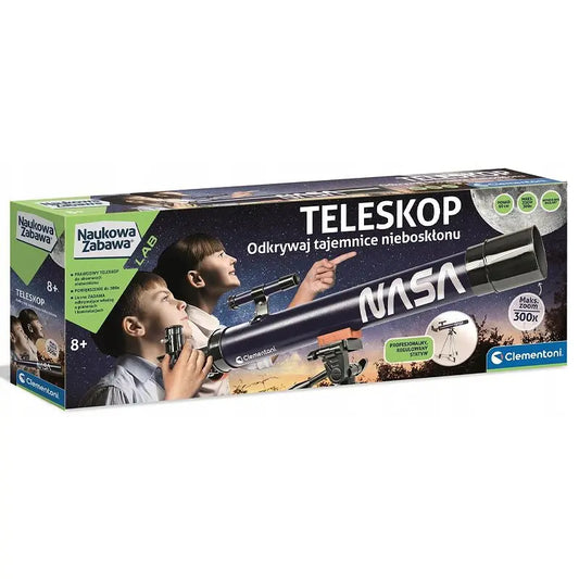 Naukowa zabawa teleskop nasa