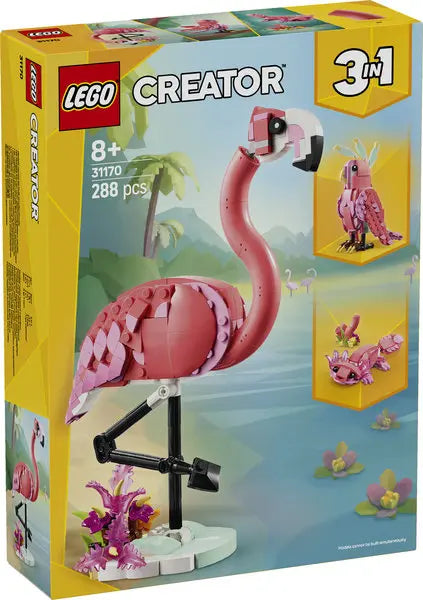 Lego Creator Dzikie zwierzęta Różowy flaming
