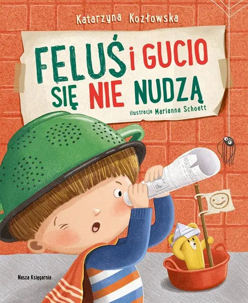 Książeczka - Feluś i Gucio się nie nudzą