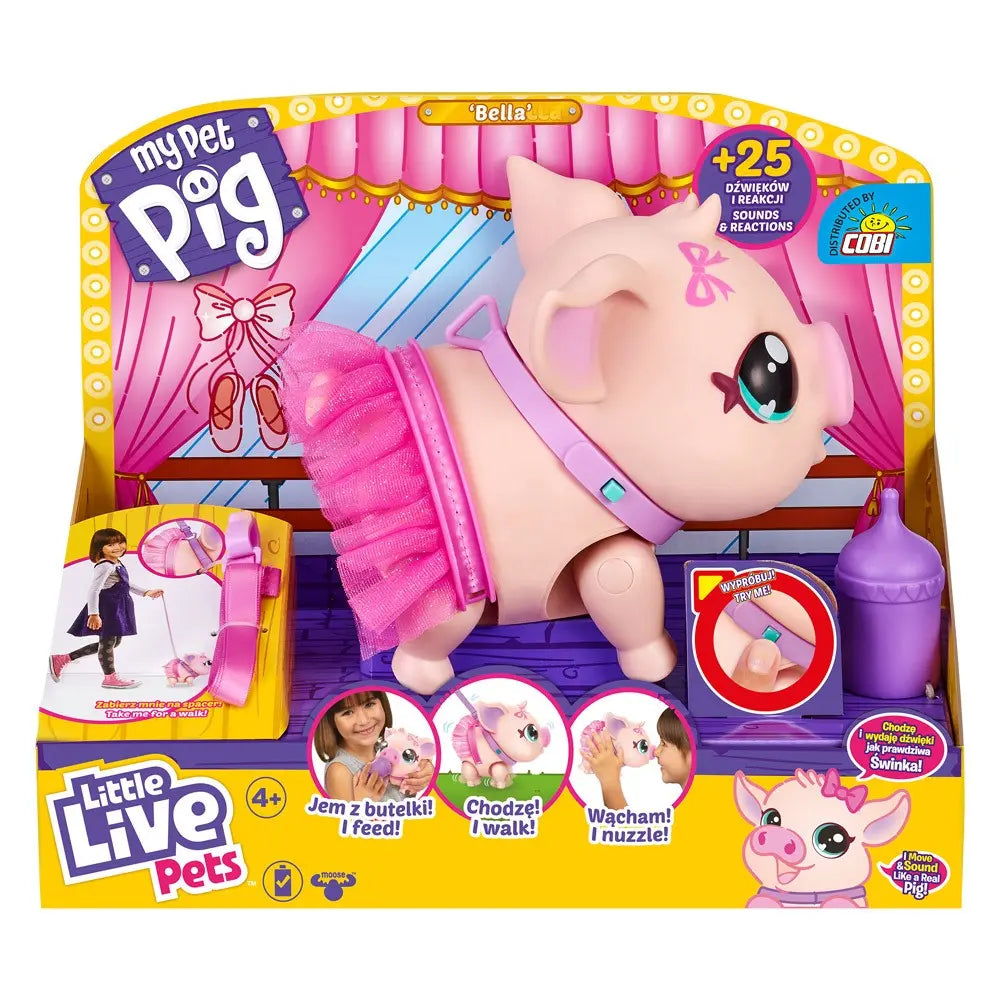 Little Live Pets Świnka baletnica