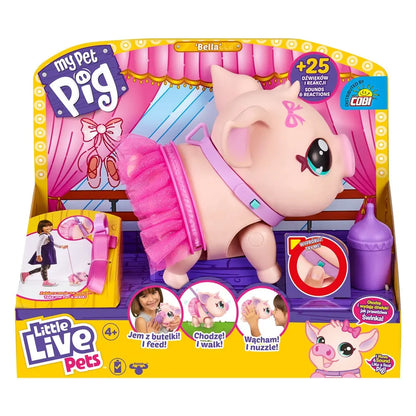 Little Live Pets Świnka baletnica