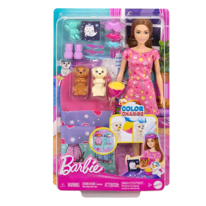 Barbie Piżama party z pieskami