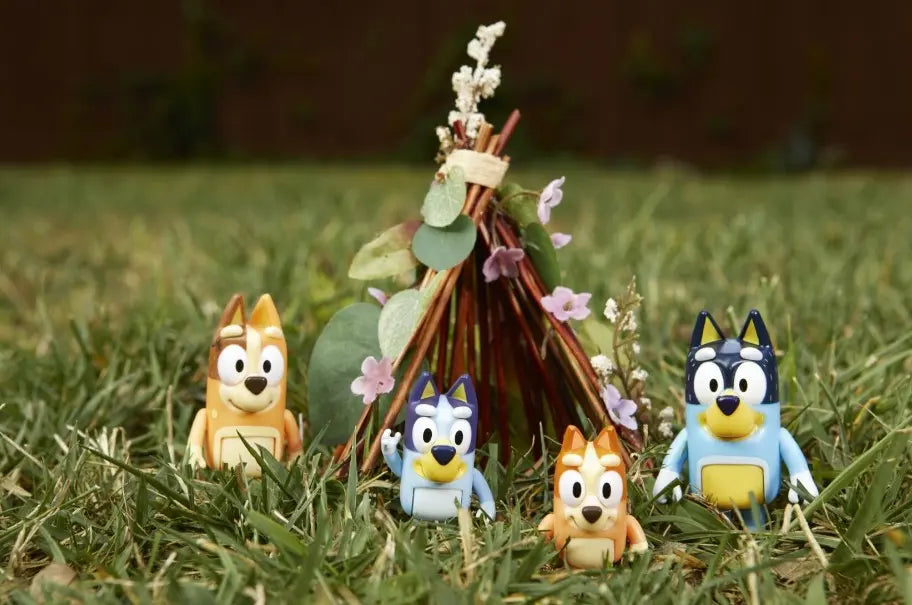 Bluey figurki4-pak rodzinka