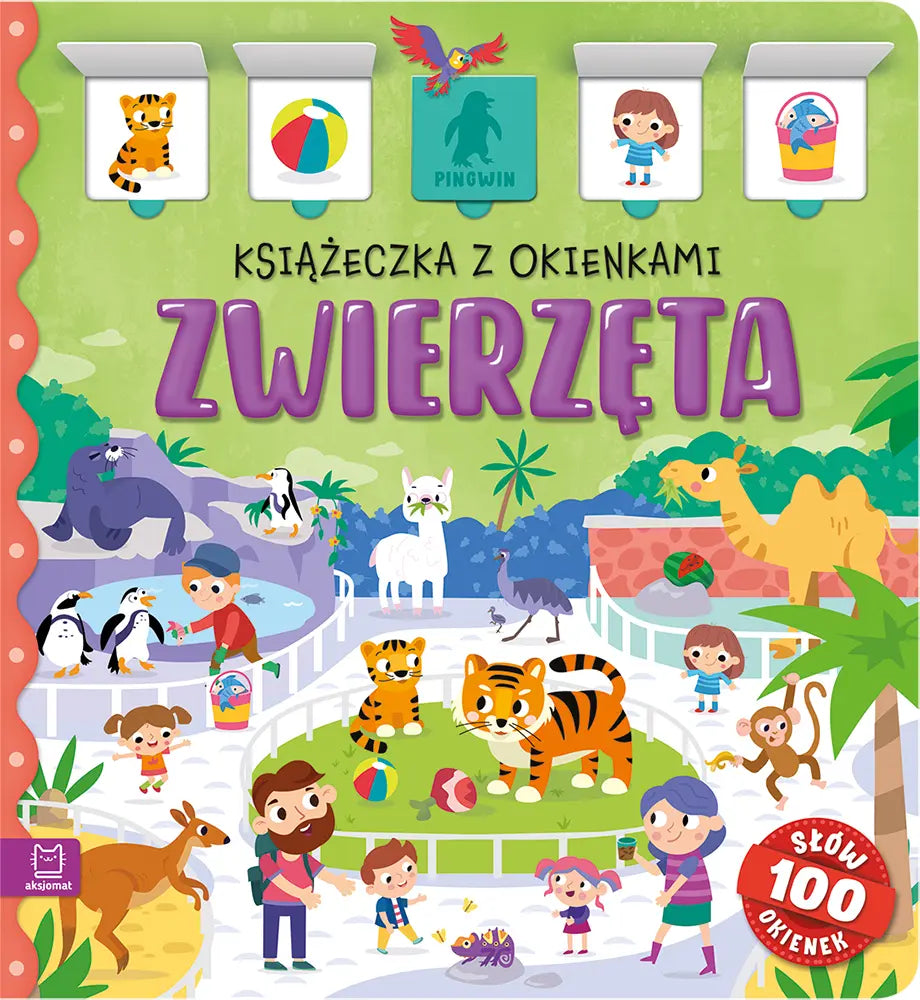 Książeczka z okienkami : Zwierzęta