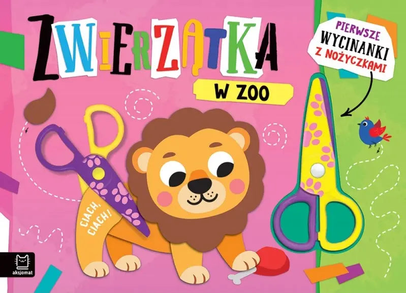 Pierwsze wycinanki z nożyczkami. Zwierzątka w zoo