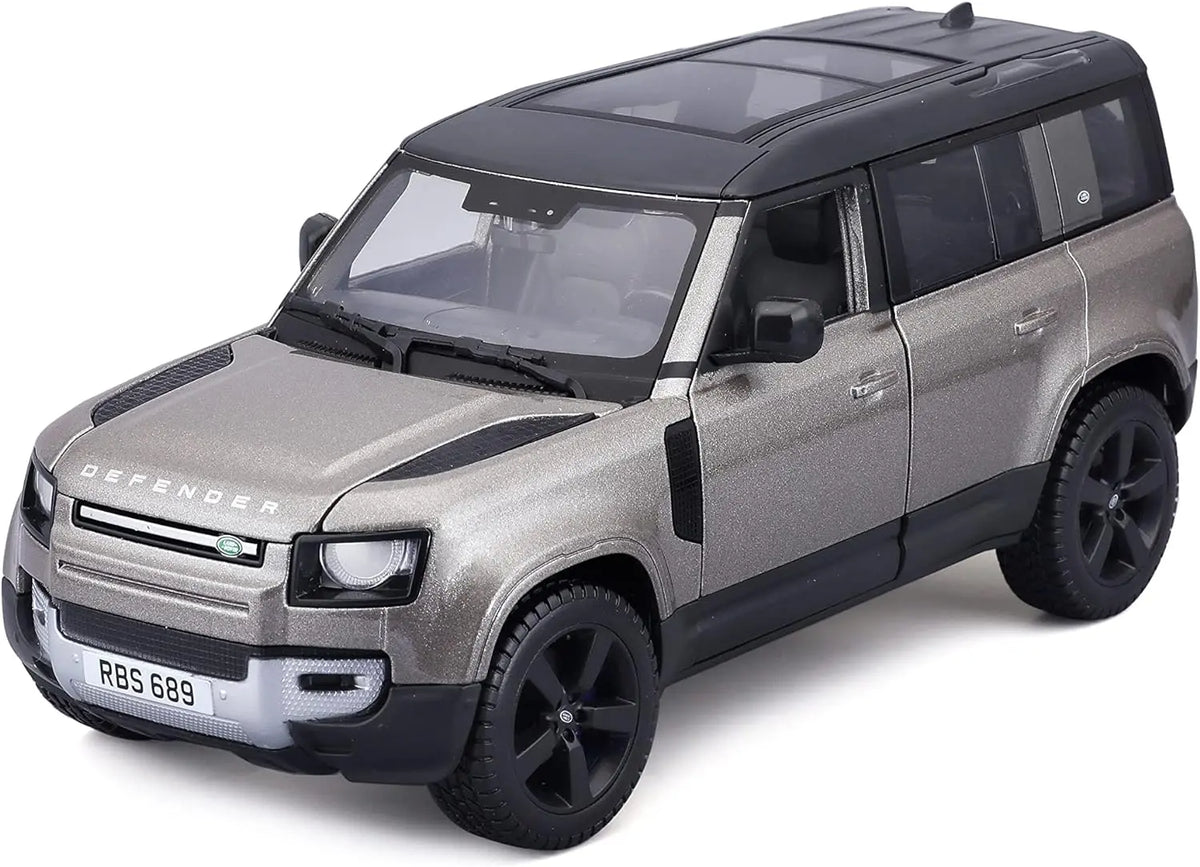 BBU 1:24 Land Rover Defender 2022 silver 21101SL