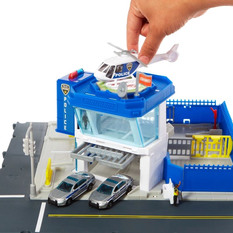 Matchbox Posterunek policji zestaw światła i dźwięki HHW22