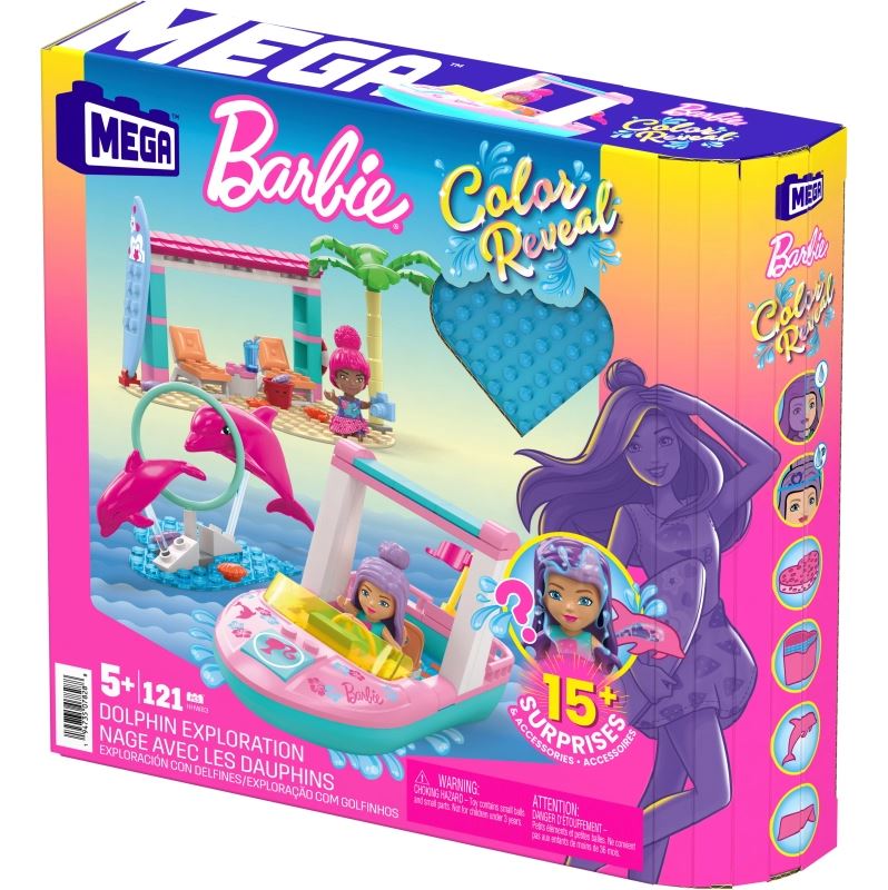Barbie color reveal przygoda z delfinami
