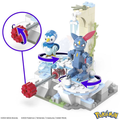 MEGA CONSTRUX Pokemon Śnieżny dzień Piplup HKT20/6