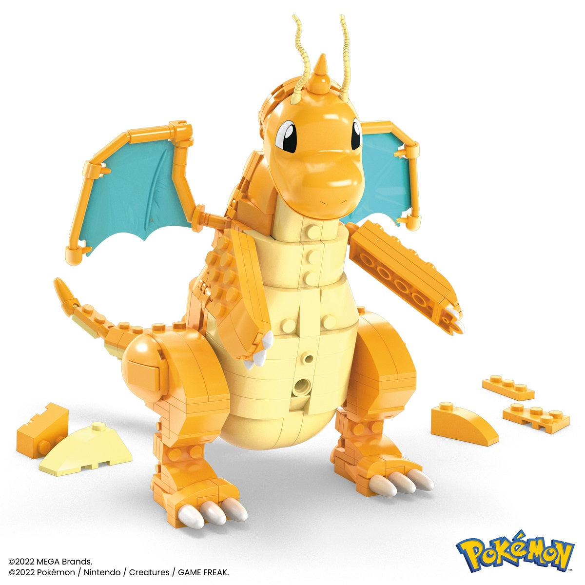 MEGA CONSTRUX Pokemon Dragonite klocki HKT25 /6