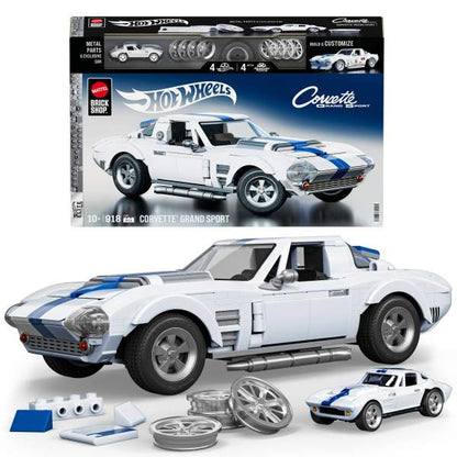 Mega Hot Wheels - Klocki Brick Shop Elite Corvette GS