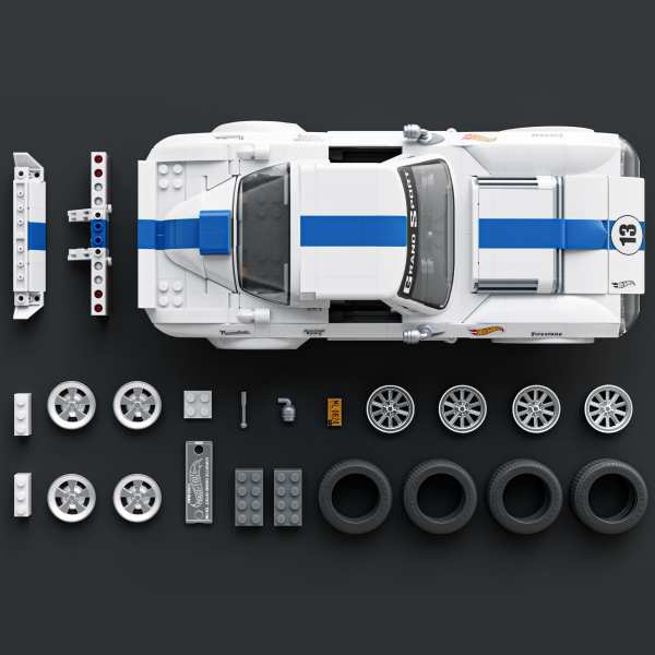 Mega Hot Wheels - Klocki Brick Shop Elite Corvette GS