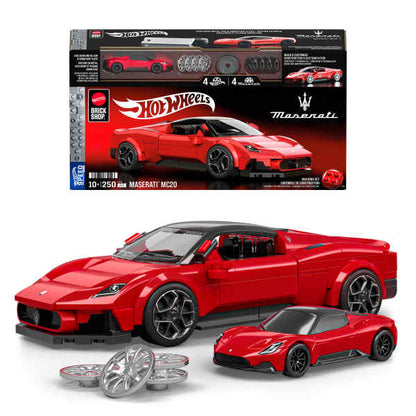 Mega Hot Wheels - Klocki Brick Shop Maserati MC20