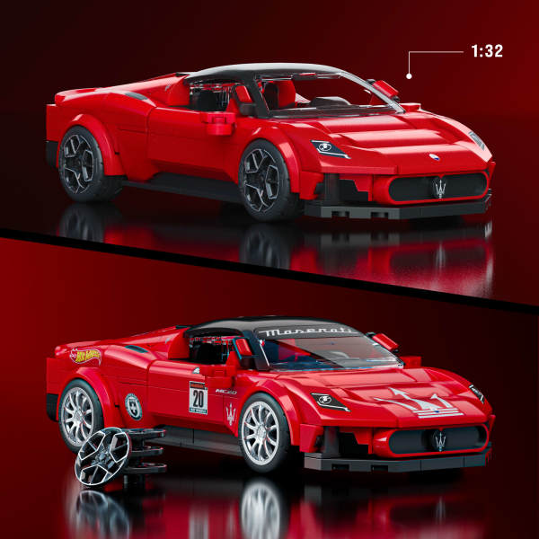 Mega Hot Wheels - Klocki Brick Shop Maserati MC20
