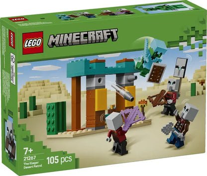 LEGO MINECRAFT Pustynny patrol zlosadni 21267
