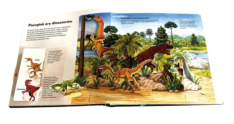 Książka 3D - Dinozaury