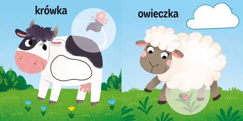 Książeczka - Naklejanki maluszka. Na wsi
