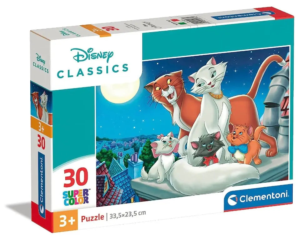Puzzle 30 Supercolor Disney Classic Aryskotraci