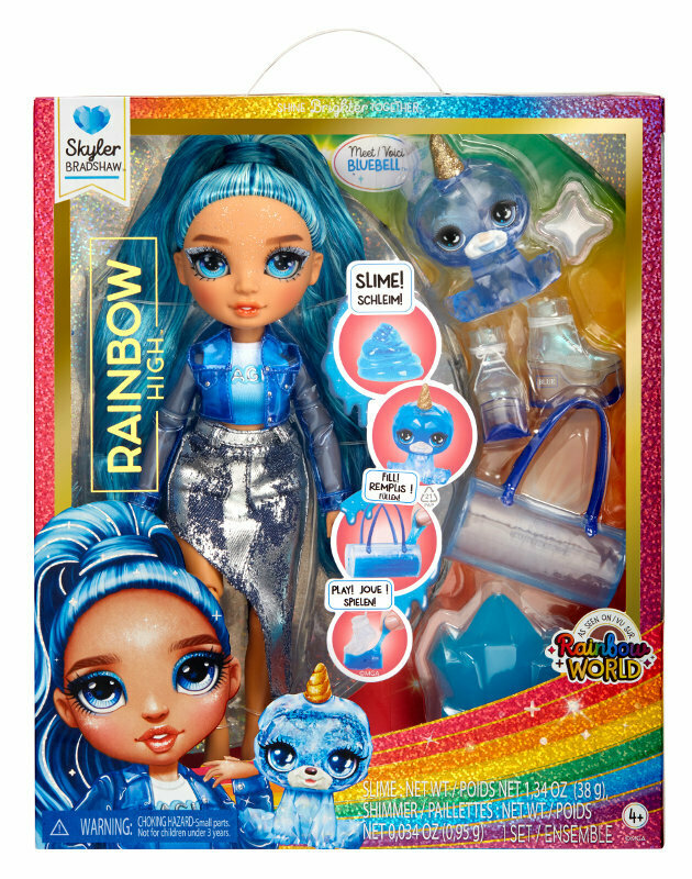 Rainbow high classic fashion-skyler blue