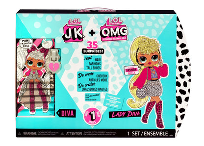 L.O.L.Surprise OMG&JK 2pak lalek 423157