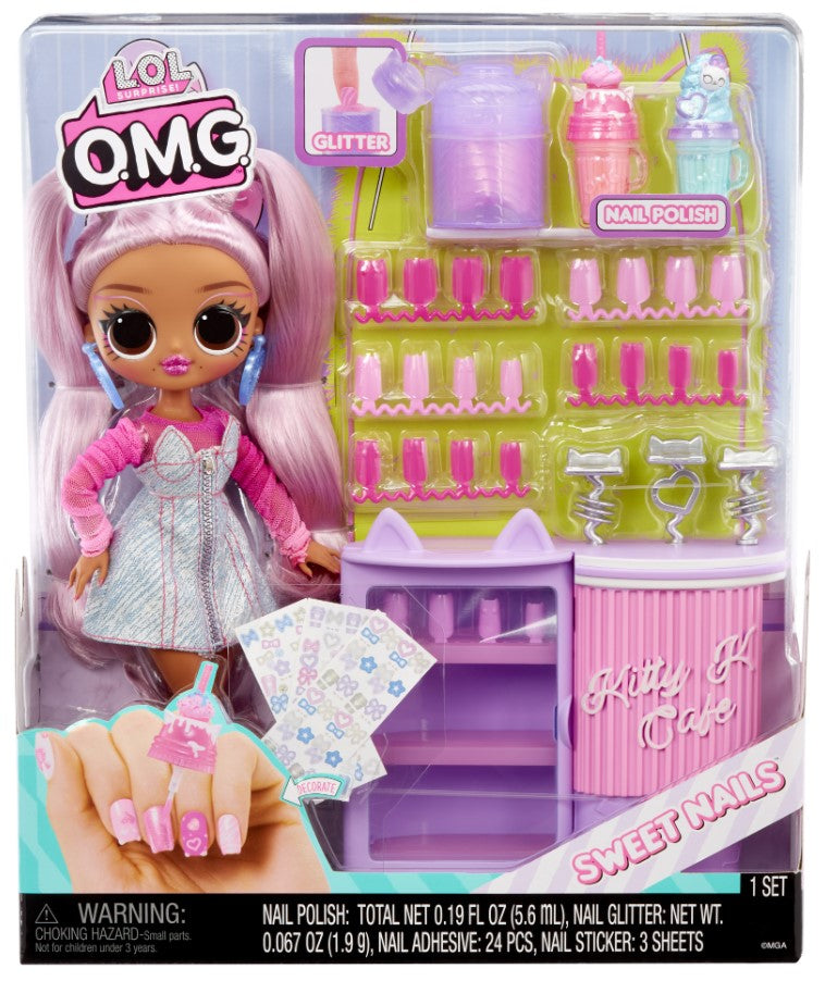 L.O.L. OMG Sweet Nails-Kitty 503859 503774