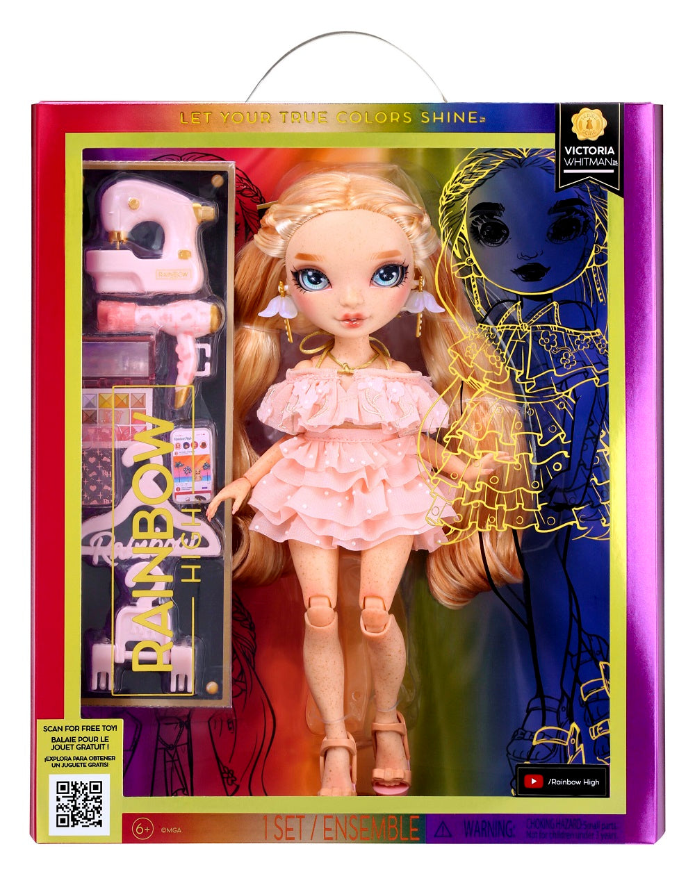 Rainbow High Fash.Doll LightPink 583134 /3
