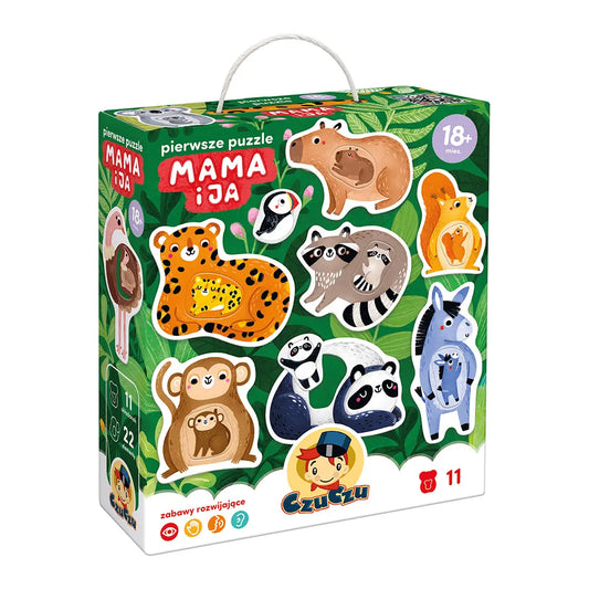 Pierwsze puzzle mama i ja