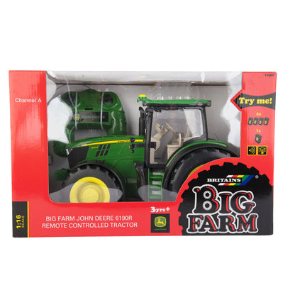 TOMY John Deere 6190R traktor RC 42838 /2