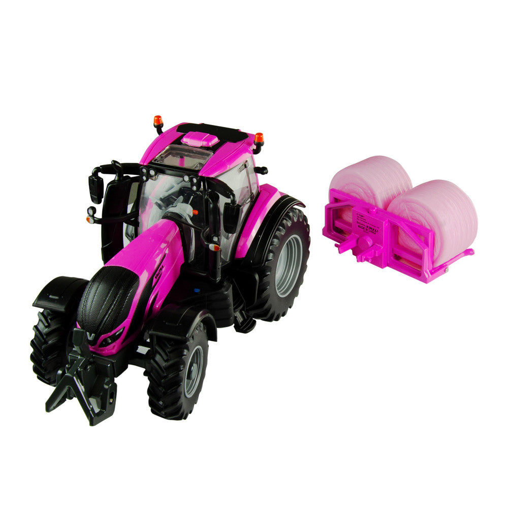 TOMY Britains traktor Pink Valtra TZ54 Plays.43247