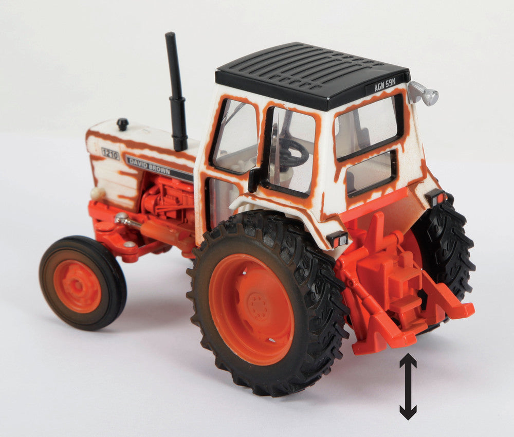 TOMY Britains zardzewiały traktor DavidBrown 43307