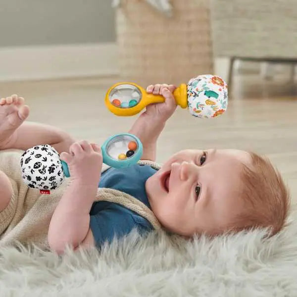 Fisher - Price. Grzechoczące marakasy - zabawka aktywizująca