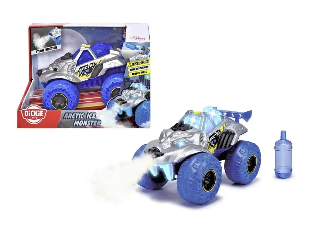 Dickie toys pojazd ice monster z parą 25cm