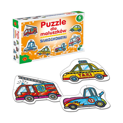 Puzzle dla Maluszków – Samochodziki 0537